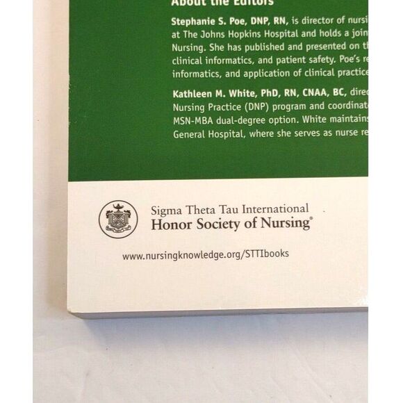 Johns Hopkins Nursing Evidence-Based - Paperback, by Stephanie Poe - Very Good - Picture 5 of 6